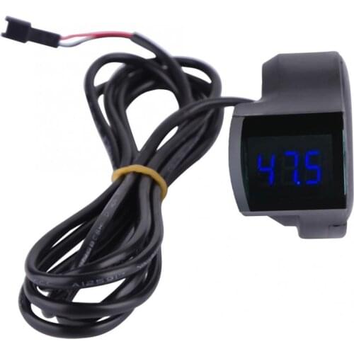 12V-99V Digital Waterproof Voltmeter Car Motorcycle Bicycle Bike LED Display Volt Detector Voltage Monitor Panel Meter Tester
