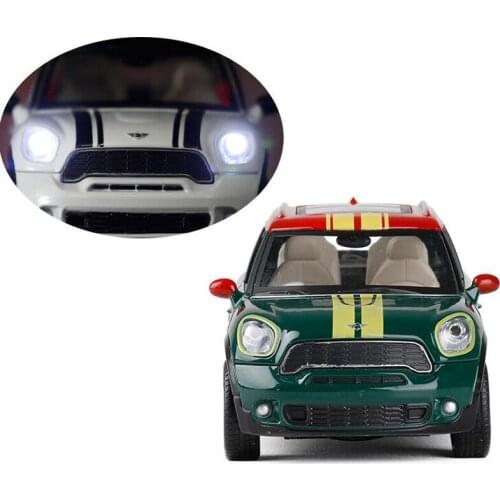 1:28 Simulation Mini Alloy Car Model Four Door Pull Back Sound And Light Toys Car Sedan Childrens Toys Off-Road Vehicle Gifts