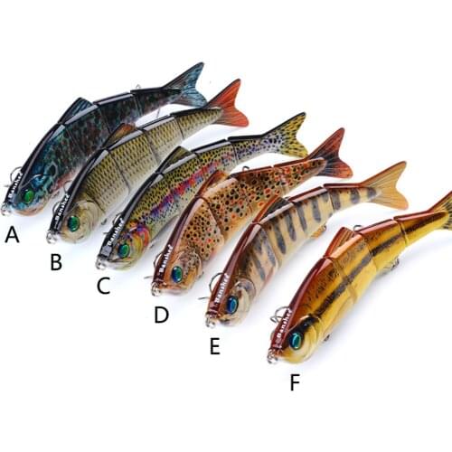 1pcs 153mm Fish Lure Wobblers Bait Bionic Multi Articulated Artificial 4 Segments Fishing Tools Equipment Fishery Tackle Goods