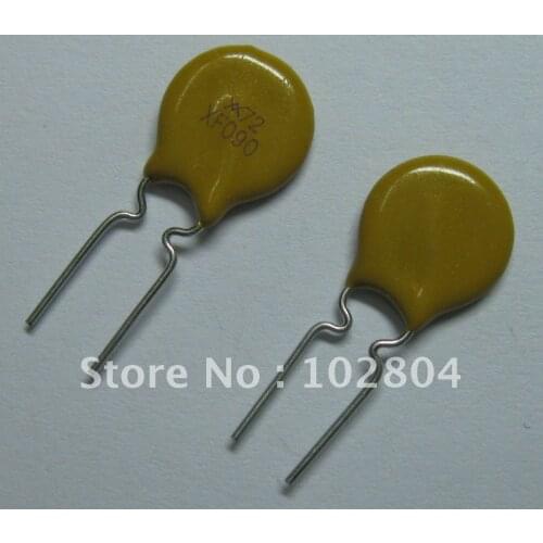 1000 pcs 72V 0.9A PolySwitch New Radial Leaded PPTC Resettable Fuse