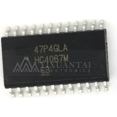 74HC4067 74HC4067D CD74HC4067M96 CD74HC4067M【 Analog Multiplexer Single 16:1 24-SOIC】10pcs/Lot New