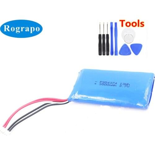 New Battery For Harman Kardon Onyx Mini Wireless Bluetooth Speaker Accumulator 3.7V 3500mAh Rechargeable Batterie 5-wire Plug