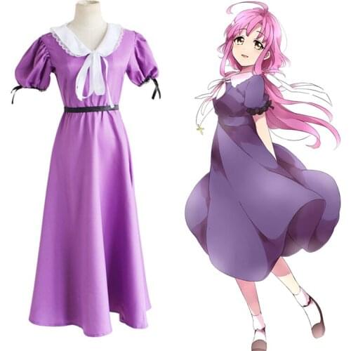 Anime SCHOOL-LIVE! Cosplay Costumes Megumi Sakura Dress Cosplay Costumes Halloween Carnival Party Megumi Sakura Megu Nee Costume