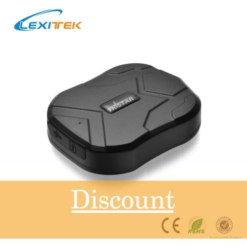 Lexitek Car GPS Tracker Vehicle Tracking Device tkstar GSM Locator TK905 Standby 60 Days Waterproof Magnet Free Web APP Monitor