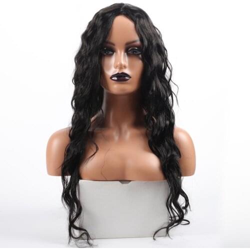 Long Curly Synthetic Wigs for Black Women Black Brown Blonde Ginger Red White Hair Afro Wigs Synthetic Curly Hair Wigs