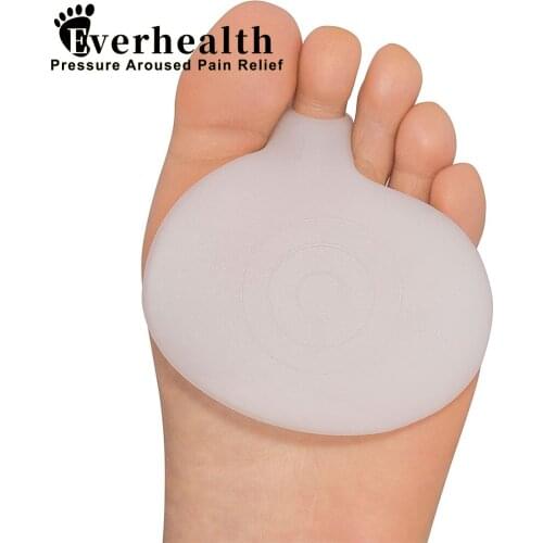 2Pairs Forefoot Shoes Cushion Pads High Heel Elastic Silicone Gel Insoles Orthotic Arch Support Pads Non Slip Relieve Pain