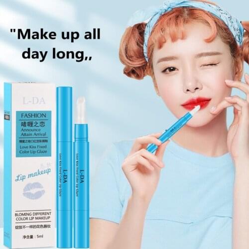 HOT Lips Lipstick Fixed Color Lips Glaze Raincoat Lip Protection Lasting Not Easy To Fade, Moistening Not Sticky Fixed lips