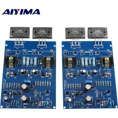 AIYIMA NAIM NAP140 AMP CLONE KIT 2SC2922 Power Amplifier Board Amplificador Kits AMP For DIY 2.0 Channels J163