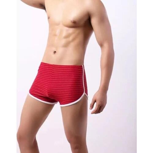 3pcs Mens Underwear Breathable Elastic Arrow Shorts Fashion Color Striped Nylon Trend Boxer Comfortable Underwear Exotic