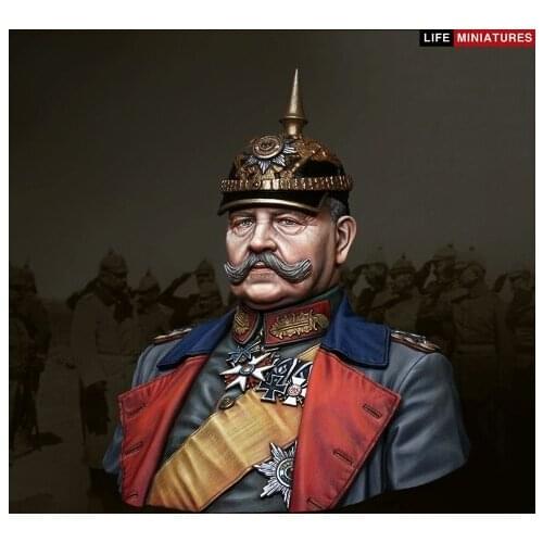 [Loong Way Miniatures] Life Miniatures Life Miniatures Paul von Hindenburg Bust Resin Miniature