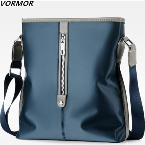 VORMOR Fashion Shoulder Bag Men Crossbody Bag Waterproof Short Trip Daily Male Message Bags