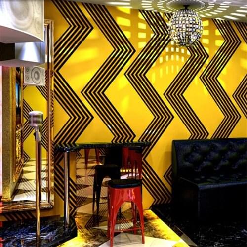 Beibehang High-end new ktv wallpaper karaoke 3d reflective wallpaper dedicated bar theme box Internet cafe wifi background wall