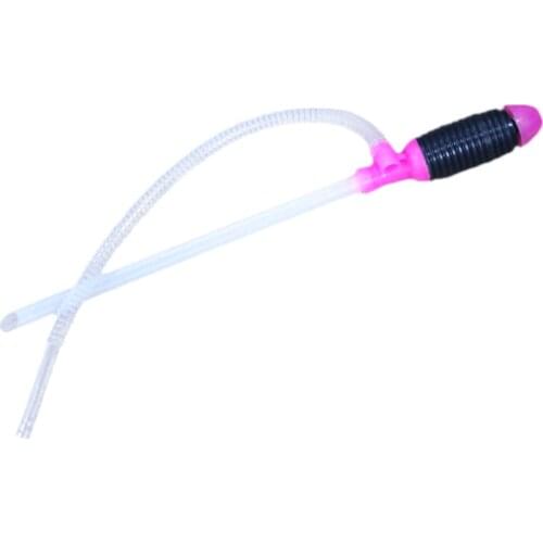 MagiDeal Manual Car Siphon Hose Oil Gas Water Liquid Transfer Hand Pump