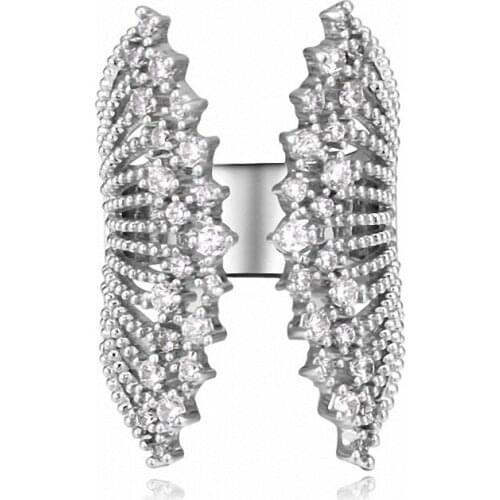 TRACYSWING Real Austrian Crystals Brand AAA Zirconia Micro Inlays Fashion Ring for women New Insect Th-121298