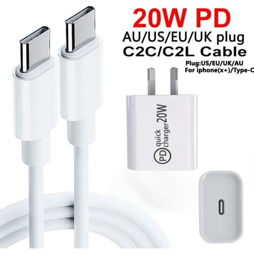 20W US/EU/UK Charger Plug Mobile Phone Chargers QC3.0 USB Wall Charger Adapter Fast Charging Universal for iPhone 12 for Samsung