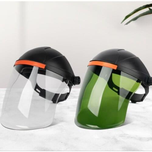 Zq Electric Welding Protective Cover Face Lightweight Head-Mounted for Welders Mask Anti-Baking Welding Helmet