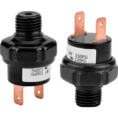 ​1Pcs High Accuracy NPT1/4" Auto Horn Air Suspension Compressors Air Pump Pressure Control Switch