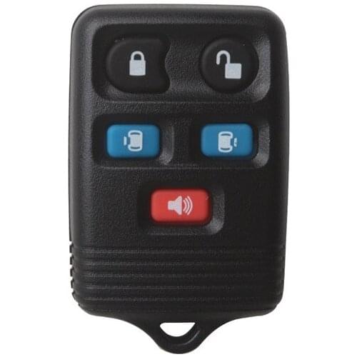 5 Buttons Replacement Shell Remote Key Case +Keypad For Ford