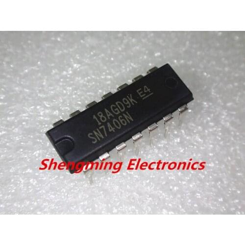 50PCS SN7406N SN7406 7406 DIP-14 IC