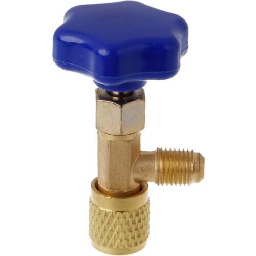 1/4 SAE Auto AC Can Tap Valve Bottle Opener For R22 R134a R410A Gas Refrigerant