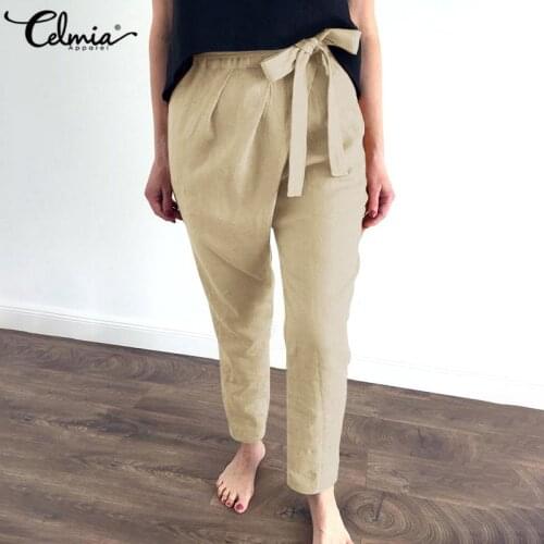 Женские штаны шаровары Celmia China At AliExpress