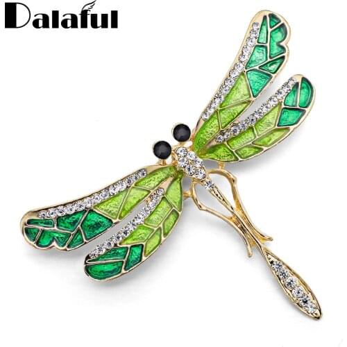 Броши стрекоза на одежду Dalaful China At AliExpress