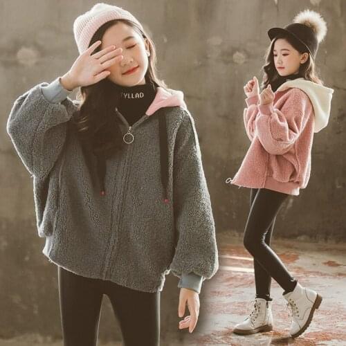 Girls Babys Kids Coat Jacket Outwear 2021 Simple Winter Autumn Thicken Warm Overcoat Top Outdoor Sport Birthday Childrens Clot