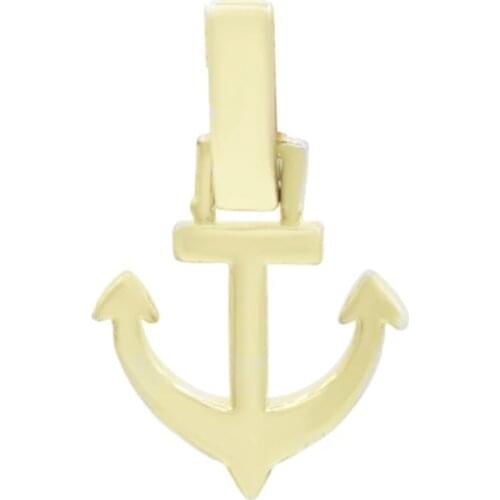 GULCE DERELI, ANCHOR CHARM, CHARMS, GIFT BOX, GOLD/SILVER PLATED