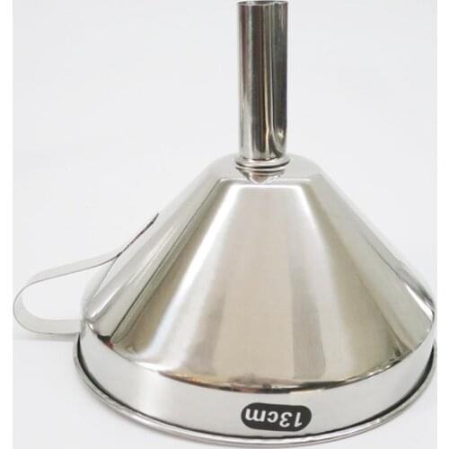 Stainless Steel Cone Funnel Pour Oil Wine Liquid Hopper Kitchen Home Tool 11/13/15cm Kitchen Tools & Gadgets Durable Funnel