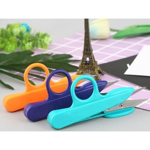Handicraft Handmade Shear DIY Laciness Student Cut Scrapbook Album Scissor Creative Craft Diary School Paper