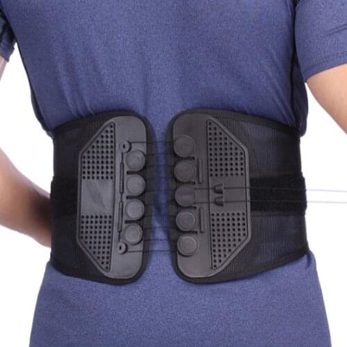 Pulley System Double Pull Orthopedic Support Belt Back Brace Breathable Waist Treatment of Lumbar Disc Herniation Muscle Strain