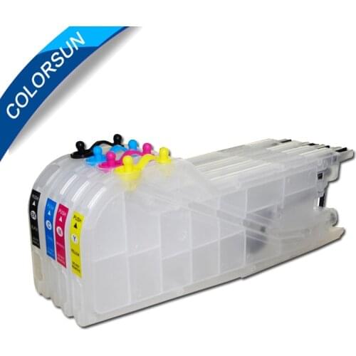 Refillable Ink Cartridge for Brother LC71 LC12 LC40 LC73 LC75 LC77 for Brother MFC-J430W MFC-J6510DW J6710DW J6910DW cartridge