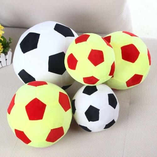 Drop ship New Arrival cartoon Football Soccer ball Shape Cushion Pillow Cushion decorative Pillow Cute Cushion plush doll Toys