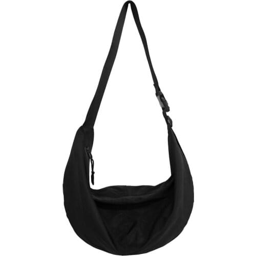 Messenger Bag Mens Harajuku Style Retro Simple Dumpling Bag Literary Leisure Joker Shoulder Bag