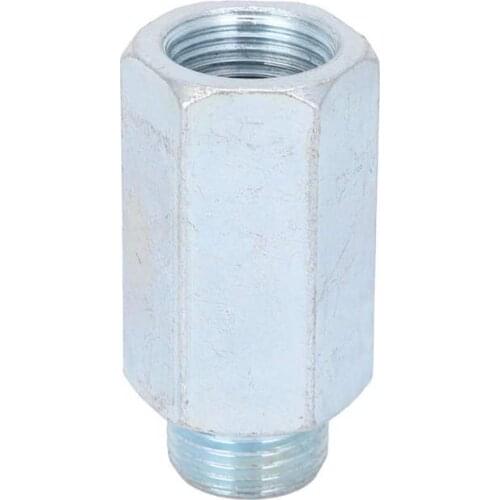 M8 x 1.5 Oxygen O2 Sensor Extender Spacer Adapter Connector Galvanized Surface Universal Car Auto Accessories