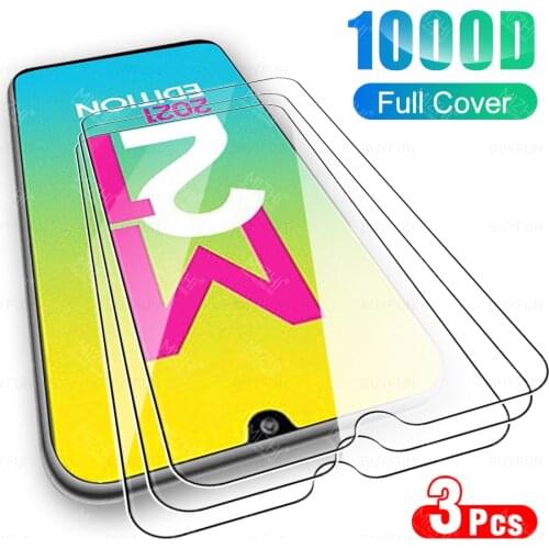 3pcs glass for samsung m21 2021 screen protector for samsung galaxy m21 m 21 21m 2021 samsungm21 tempered glass safety film