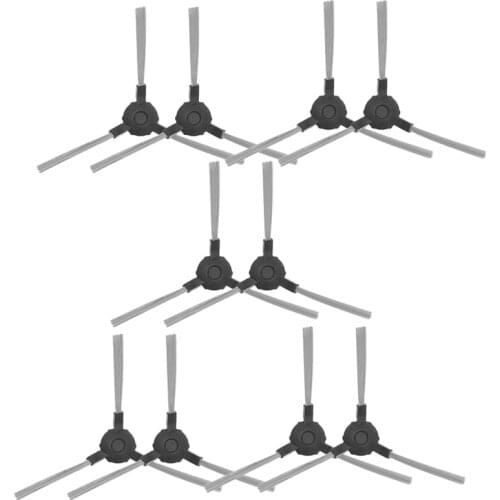 10 Pcs Side Brush for Midea I2 VCR03 Robot Vacuum Cleaner Parts Brush Cleaning Replacement Spare Parts Accessories