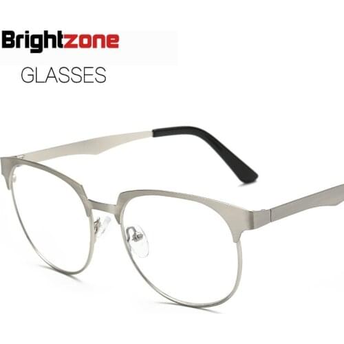 2017 New Pattern Plain Glass Mirror Metal Round Box Restore Ancient Ways Glasses Decoration Will Frame Spectacle Frame