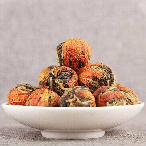 2021 Dianhong Lily Dragon Pearl Dian Hong Handmade Kungfu Honey Incense Black Chinese Tea