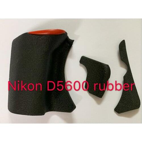 3pcs/set for Nikon D5600 Leather Cover Leather Three-piece Side Leather Thumb Hand Grip