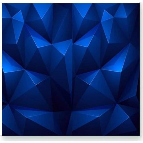 3d stereoscopic wallpaper 3d wallpapers stereo blue geometric modern geometric wallpapers tv background wall
