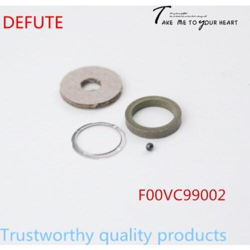 50pcs/lot F00VC99002 common rail injector cermaic ball and F00 VC990 02 steel ball sealing rings For injector