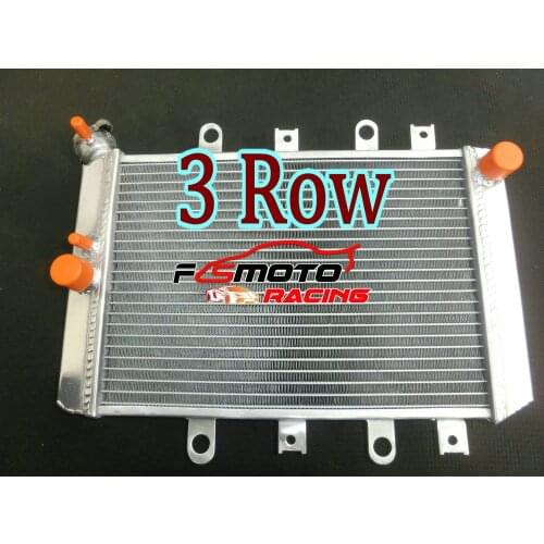3 ROW Aluminum Radiator FOR ATV Yamaha QUAD Grizzly 700 500 SPECIAL EDITION YFM7FG YFM700/500 2007-2013 YFM7FGHX 2008