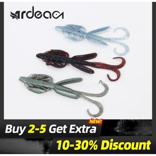 Ardea Soft Lures 8pcs 92mm 3g Silicone Bait Worm jigging Swimbait palpus Artificial Wobblers Bass Baitfishing Fishing Tackle