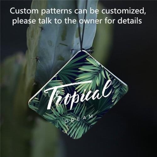 Auto Accessories Creative Perfume Car Tide Brand Aromatherapy Pendant Car Hanging Perfume Piece Decoration Car Interior Products