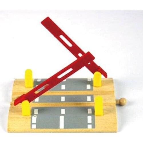 D551 \wooden Tmas rail train toy accessories sell like hot cakes The parallel bars crossing Educational Boy/ Kids Toy