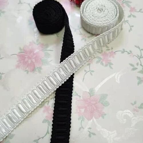 1 yard 2cm width polyester silk lace home soft decoration accessories handmade sewing fabric trim african wedding applique