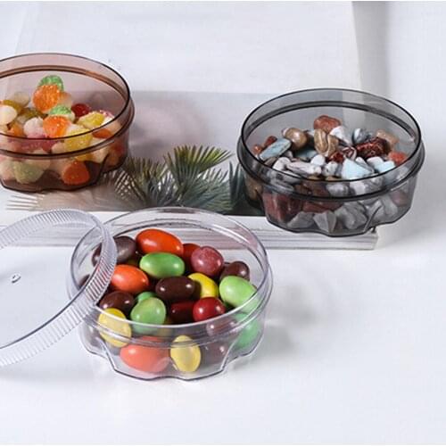 Magnetic Suction Seasoning Box Spice Jar Round Wall-Mounted Refrigerator Magnet Spice Box Transparent Storage Container 2020