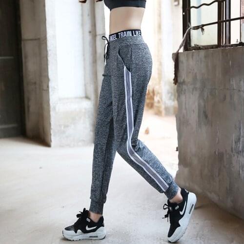 Autumn Plus Size Yoga Pants Quick-drying Outdoor Fitness Running Harem Pants Fitness Pants Women Sweatpants