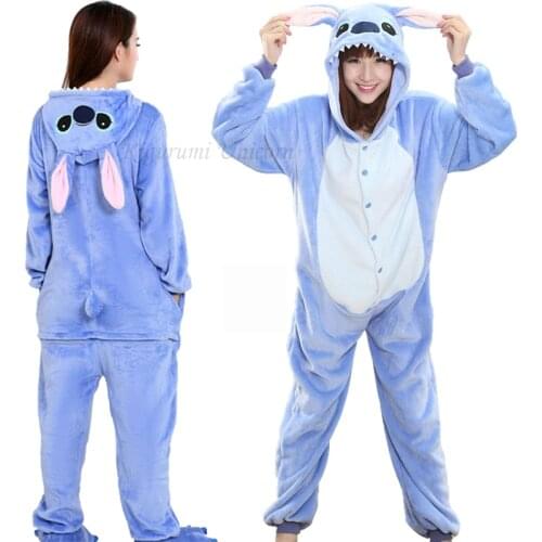 Kigurumi Unicorn Pajamas Women Men For Pajamas Sets Onesie Adults Animal Stitch Cat Sleepwear Cosplay Pyjamas Kids Boys Girls